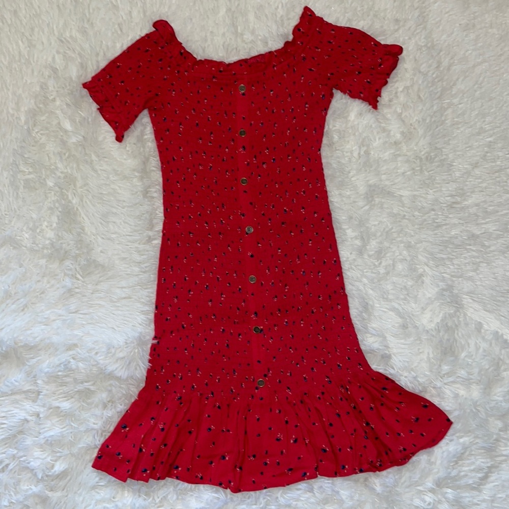 Coco + Jaimeson Off The Shoulder Minidress - image 1